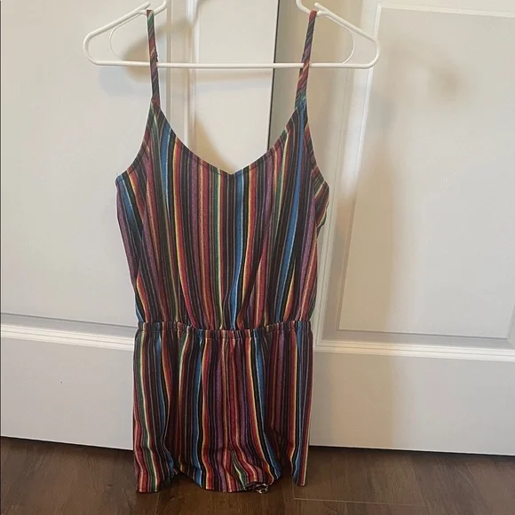 Show Me Your MuMu Multicolor Striped Kids One Piece - Picture 1 of 3